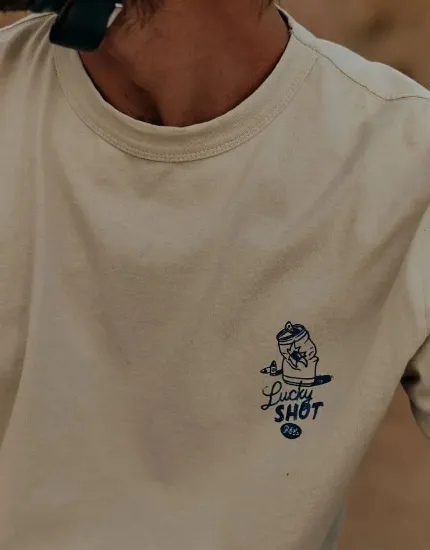 Picture of Solid Round Neck Cotton  T-Shirt